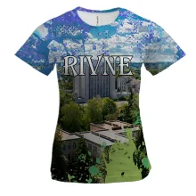 Жіноча 3D футболка Rivne