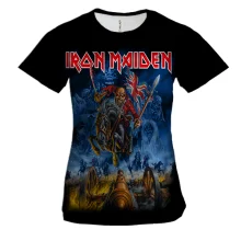 Жіноча 3D футболка Iron Maiden (2)