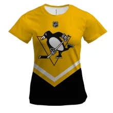 Женская 3D футболка Pittsburgh Penguins (2)