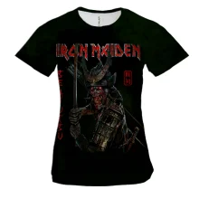 Женская 3D футболка Iron Maiden - Senjutsu