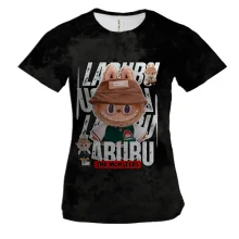Женская 3D футболка Labubu - The Monsters