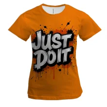 Жіноча 3D футболка Just Do It