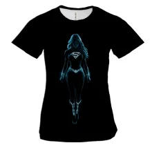 Жіноча 3D футболка Super Woman Neon