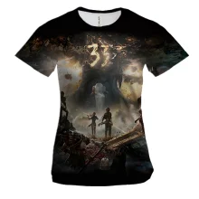 Жіноча 3D футболка Clair Obscur: Expedition 33 - Monolith