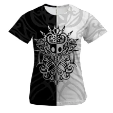Жіноча 3D футболка Hollow Knight: Silksong, logo
