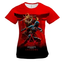 Женская 3D футболка Assassin