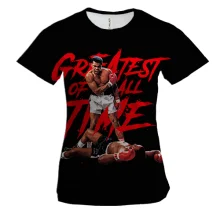 Женская 3D футболка Greatest Fighter of All Time