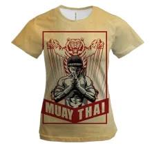 Женская 3D футболка Muay Thai (2)