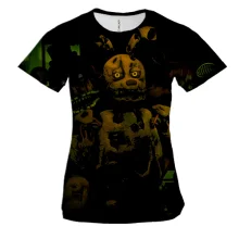 Женская 3D футболка FNAF - Springtrap