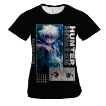 Жіноча 3D футболка Killua - Hunter x Hunter