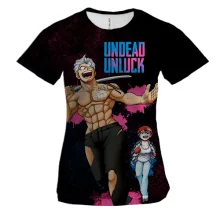 Женская 3D футболка Undead Unluck