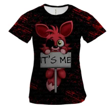 Женская 3D футболка FNaF - it`s me