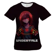 Жіноча 3D футболка Chara, Mercy - Undertale