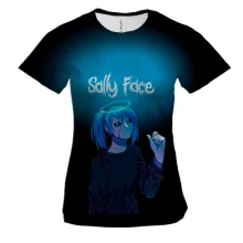 Женская 3D футболка Взрослый Салли - SALLY FACE