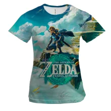 Жіноча 3D футболка The Legend of Zelda - Tears of the Kingdom