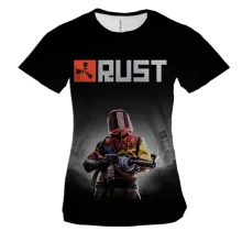 Жіноча 3D футболка RUST