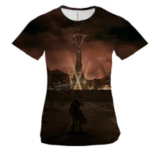 Женская 3D футболка Fallout - New Vegas