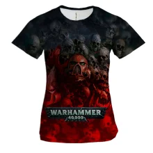 Жіноча 3D футболка Warhammer 40000 - Dawn Of War