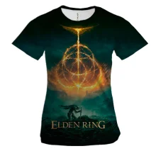 Женская 3D футболка Elden Ring, Game Art
