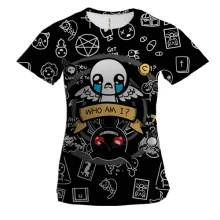 Женская 3D футболка The Binding of Isaac