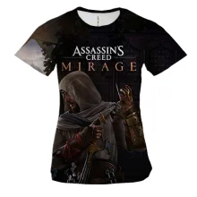 Женская 3D футболка Assassin