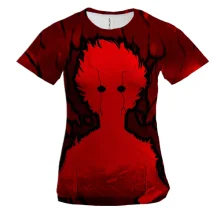 Женская 3D футболка Mob Psycho 100 Rage