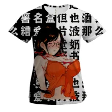 Женская 3D футболка Цубаса Ханэкава - Monogatari series