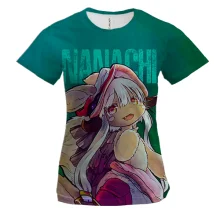 Жіноча 3D футболка Nanachi - Made in Abyss