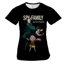 Женская 3D футболка Spy × Family