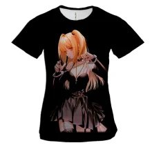 Женская 3D футболка Misa Amane - Death Note