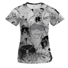 Женская 3D футболка Ahegao (man)