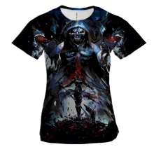 Женская 3D футболка аниме Overlord