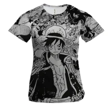 Женская 3D футболка Ван Пис, One Piece, манга