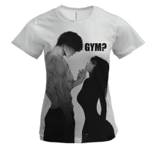 Женская 3D футболка Gym?