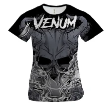 Жіноча 3D футболка "Venum" череп