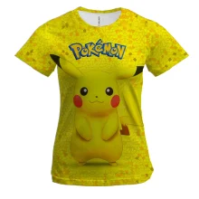 Женская 3D футболка "Pokemon Go"