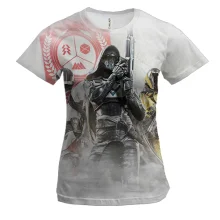 Женская 3D футболка Destiny 2 Forsaken Pack