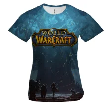 Женская 3D футболка World of Warcraft: Cataclysm с Древом Жизни