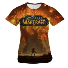 Женская 3D футболка World of Warcraft: Cataclysm