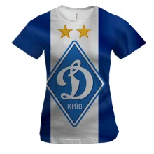Жіноча 3D футболка "Dynamo Kyiv"