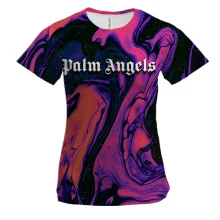 Женская 3D футболка "Palm Angels"