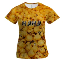Жіноча 3D футболка для няні
