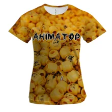 Жіноча 3D футболка для аніматора