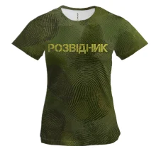 Женская 3D футболка для розведчика