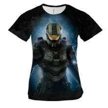 Жіноча 3D футболка Halo 4 Master Chief