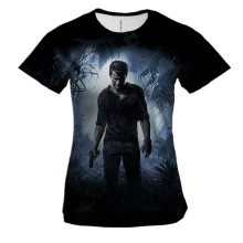 Жіноча 3D футболка Uncharted 4