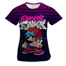 Женская 3D футболка Friday Night Funkin