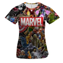Жіноча 3D футболка Marvel and Heroes