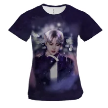 Жіноча 3D футболка BTS Jimin