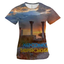 Женская 3D футболка Херсонес Таврийский